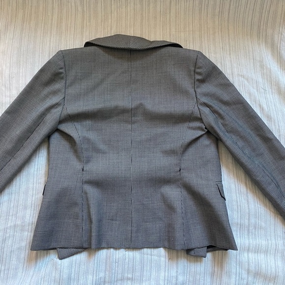 ADORABLE Vintage LOFT Houndstooth Blazer : Button Front sz 4 women’s - Picture 2 of 6